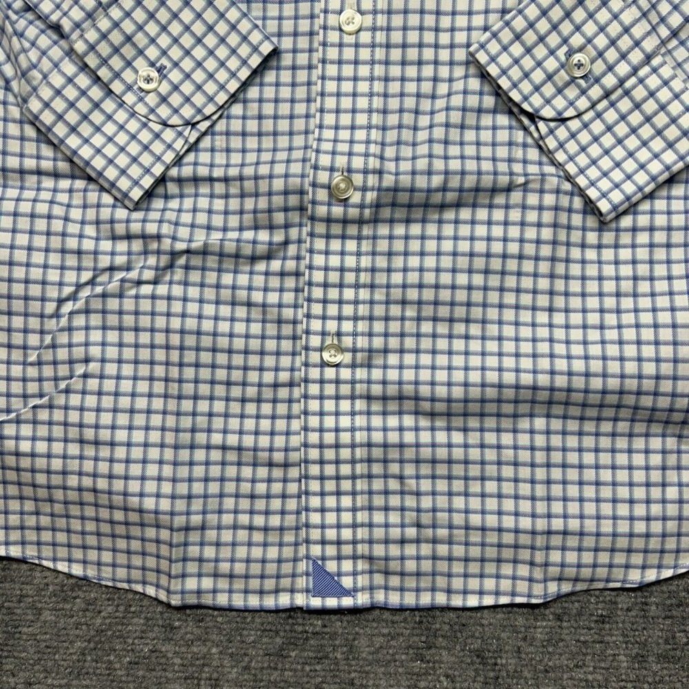 UNTUCKit Delaney WF Shirt Mens XLT Tall Regular Multicolor Check Button Up New - Picture 2 of 10